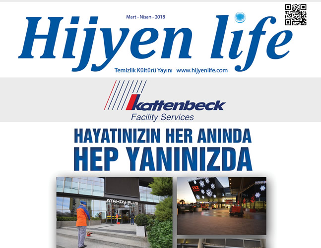 Hijyen Life Dergisi Mart-Nisan 2018 sayımız çıktı