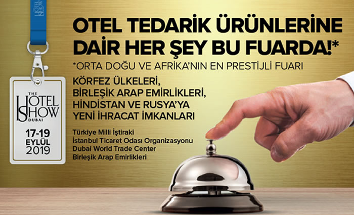 OTEL TEDARİK ÜRÜNLERİNE DAİR HER ŞEY BU FUARDA!